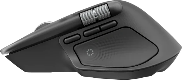 Мышь Logitech MX Master 4 графитовый оптическая 8000dpi беспров. BT/Radio USB для ноутбука 8but (910-007565)