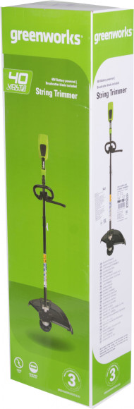 Триммер электрический Greenworks GD40BC аккум. разбор.штан. реж.эл.:леска/нож