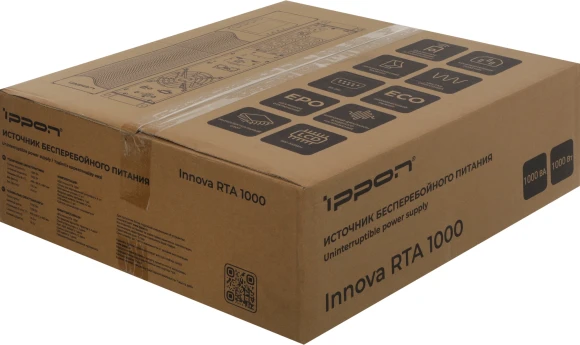 Источник бесперебойного питания Ippon Innova RTA 1000 1000Вт 1000ВА черный Источник бесперебойного питания Ippon Innova RTA 1000 1000Вт 1000ВА черный
