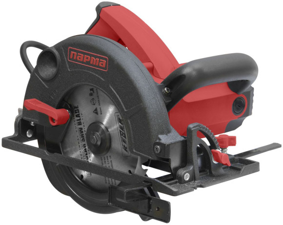 Циркулярная пила (дисковая) Парма 165Д 1500Вт (ручная) D диска.:165мм (02.004.00002)