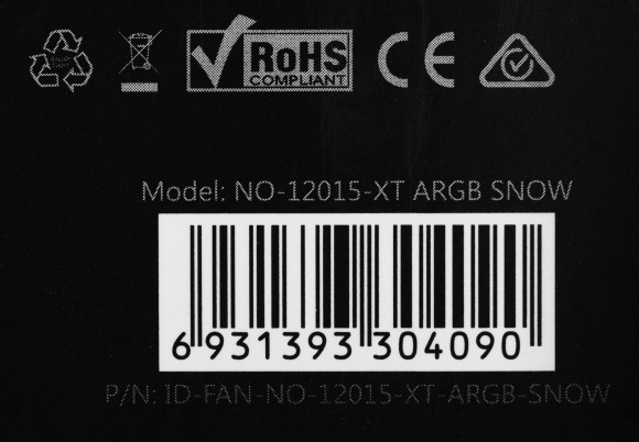 Вентилятор для корпуса ID-Cooling NO-12015-XT Snow ARGB 120х120x15 белый 4-pin 31дБ (NO-12015-XT ARGB SNOW) Ret Вентилятор для корпуса ID-Cooling NO-12015-XT Snow ARGB 120х120x15 белый 4-pin 31дБ (NO-12015-XT ARGB SNOW) Ret