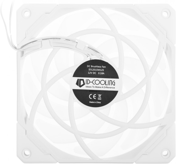 Вентилятор для корпуса ID-Cooling NO-12015-XT Snow ARGB 120х120x15 белый 4-pin 31дБ (NO-12015-XT ARGB SNOW) Ret Вентилятор для корпуса ID-Cooling NO-12015-XT Snow ARGB 120х120x15 белый 4-pin 31дБ (NO-12015-XT ARGB SNOW) Ret