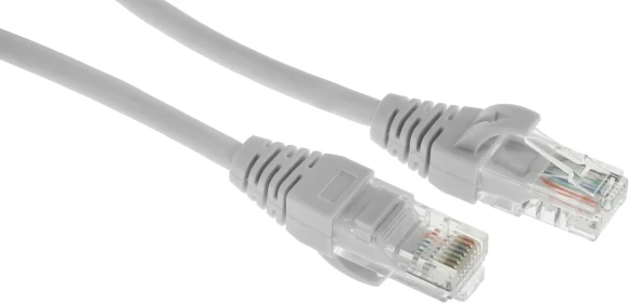 Патч-корд NTSS NTSS-PC-UTP-RJ45-5e-2.0-LSZH-GY UTP RJ-45 вил.-вилка RJ-45 кат.5E 2м серый LSZH 26AWG
