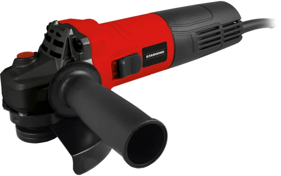Углошлифовальная машина Starwind AG125E-1100 1100Вт 11000об/мин рез.шпин.:M14 d=125мм