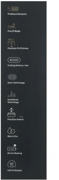 Бритва сетчатая Braun 9515s реж.эл.:5 питан.:аккум. серебристый