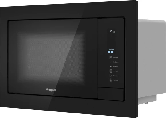 Микроволновая печь Weissgauff HMT-225 Touch Grill 25л. 900Вт черный (встраиваемая) Микроволновая печь Weissgauff HMT-225 Touch Grill 25л. 900Вт черный (встраиваемая)