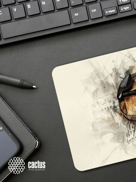Коврик для мыши Cactus Musical 900x400x4мм (CS-MP-COR02XXL)