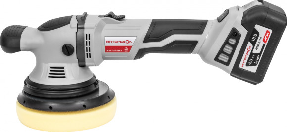 Эксцентриковая шлифмашина Интерскол ЭПМ-150/18ВЭ без АКБ и ЗУ аккум. (691.1.0.70)