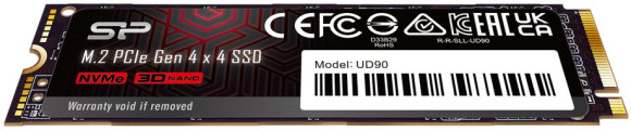 Накопитель SSD Silicon Power PCIe 4.0 x4 500GB SP500GBP44UD9005 M-Series UD90 M.2 2280 Накопитель SSD Silicon Power PCIe 4.0 x4 500GB SP500GBP44UD9005 M-Series UD90 M.2 2280