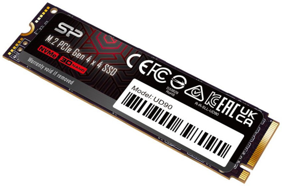 Накопитель SSD Silicon Power PCIe 4.0 x4 500GB SP500GBP44UD9005 M-Series UD90 M.2 2280 Накопитель SSD Silicon Power PCIe 4.0 x4 500GB SP500GBP44UD9005 M-Series UD90 M.2 2280