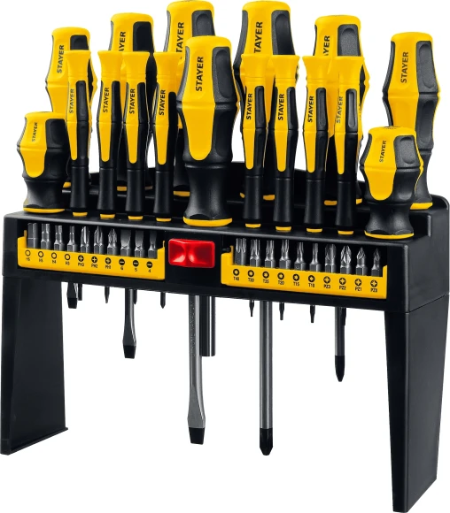 Набор отверток Stayer Master 25312-H37 в компл.:37 предметов Набор отверток Stayer Master 25312-H37 в компл.:37 предметов