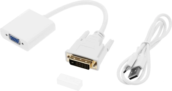 Переходник DVI-D (m) VGA (f) 0.23м