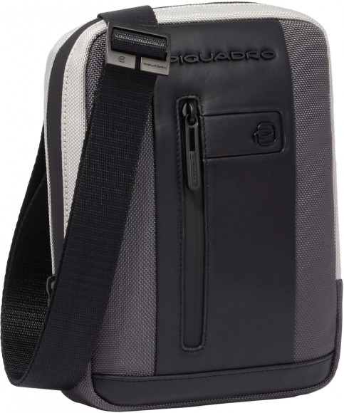 Сумка Piquadro Brief2 Special CA3084BR2S/GRN серая/черная нейлон/натур.кожа