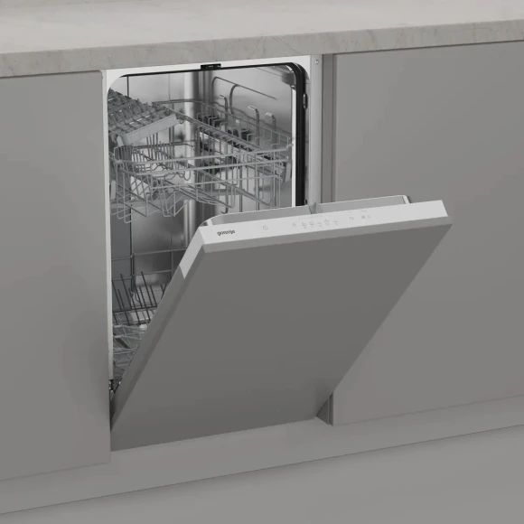Посудомоечная машина встраив. Gorenje GV522E10WE 1760Вт узкая серебристый