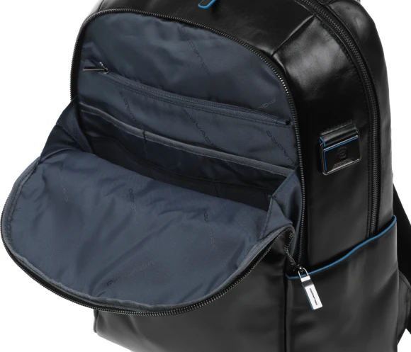 Рюкзак Piquadro Blue Square CA4762B2/N черный кожа Рюкзак Piquadro Blue Square CA4762B2/N черный кожа