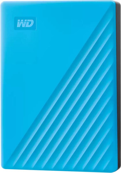 Жесткий диск WD USB3.2 Gen1 2TB WDBYVG0020BBL-WESN My Passport 2.5" голубой