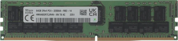Память DDR4 Hynix HMAA8GR7CJR4N-XN 64Gb DIMM ECC Reg PC4-25600 CL22 3200MHz Память DDR4 Hynix HMAA8GR7CJR4N-XN 64Gb DIMM ECC Reg PC4-25600 CL22 3200MHz