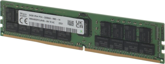 Память DDR4 Hynix HMAA8GR7CJR4N-XN 64Gb DIMM ECC Reg PC4-25600 CL22 3200MHz Память DDR4 Hynix HMAA8GR7CJR4N-XN 64Gb DIMM ECC Reg PC4-25600 CL22 3200MHz