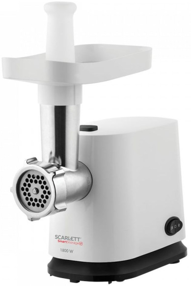 Мясорубка Scarlett SC-MG45S65 1800Вт белый Мясорубка Scarlett SC-MG45S65 1800Вт белый