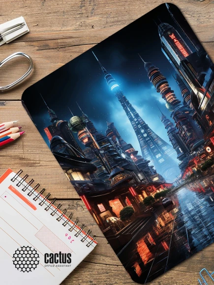 Коврик для мыши Cactus City 300x250x3мм (CS-MPC-D05M) Коврик для мыши Cactus City 300x250x3мм (CS-MPC-D05M)