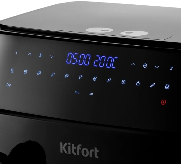 Аэрогриль Kitfort КТ-2250 9л 1750Вт черный