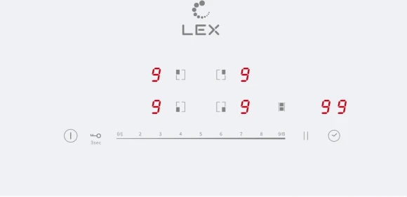Индукционная варочная поверхность Lex EVI 641A WH белый Индукционная варочная поверхность Lex EVI 641A WH белый