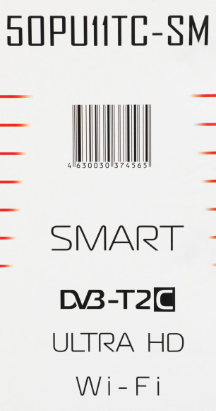 Телевизор LED PolarLine 50" 50PU11TC-SM черный 4K Ultra HD 60Hz DVB-T DVB-T2 DVB-C DVB-S2 WiFi Smart TV (RUS) Телевизор LED PolarLine 50" 50PU11TC-SM черный 4K Ultra HD 60Hz DVB-T DVB-T2 DVB-C DVB-S2 WiFi Smart TV (RUS)