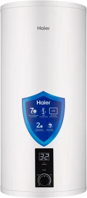 Водонагреватель Haier ES100V-R1 INOX 2кВт 100л электрический настенный/белый Водонагреватель Haier ES100V-R1 INOX 2кВт 100л электрический настенный/белый