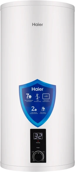 Водонагреватель Haier ES100V-R1 INOX 2кВт 100л электрический настенный/белый Водонагреватель Haier ES100V-R1 INOX 2кВт 100л электрический настенный/белый
