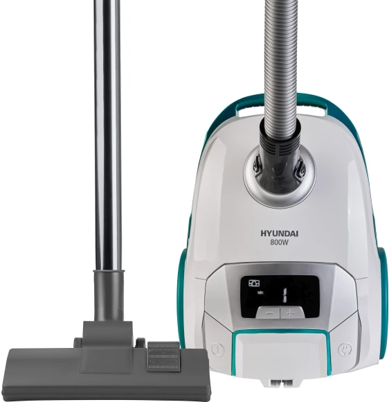 Пылесос Hyundai HYV-B4050 800Вт белый/бирюзовый (в компл.:1мешок) Пылесос Hyundai HYV-B4050 800Вт белый/бирюзовый (в компл.:1мешок)