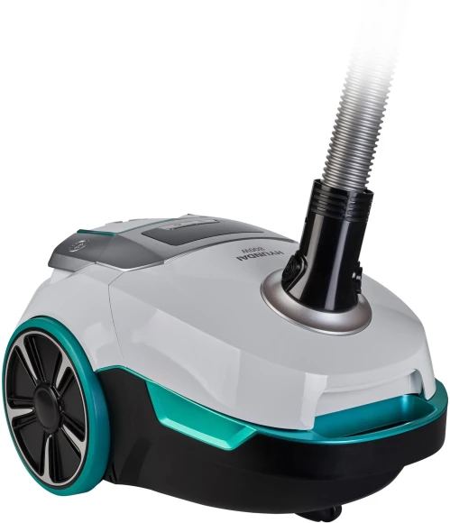 Пылесос Hyundai HYV-B4050 800Вт белый/бирюзовый (в компл.:1мешок) Пылесос Hyundai HYV-B4050 800Вт белый/бирюзовый (в компл.:1мешок)