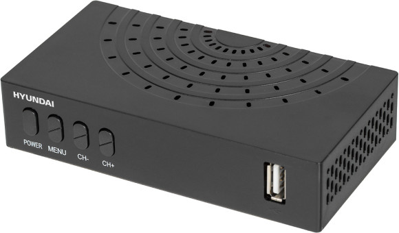 Ресивер DVB-T2 Hyundai H-DVB440 черный Ресивер DVB-T2 Hyundai H-DVB440 черный