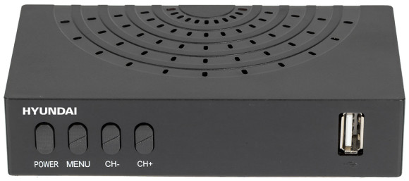 Ресивер DVB-T2 Hyundai H-DVB440 черный Ресивер DVB-T2 Hyundai H-DVB440 черный