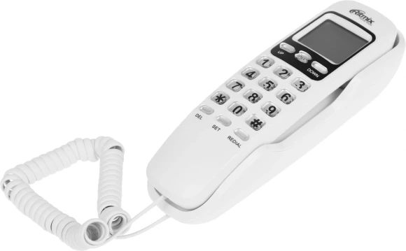 Телефон проводной Ritmix RT-010 белый Телефон проводной Ritmix RT-010 белый