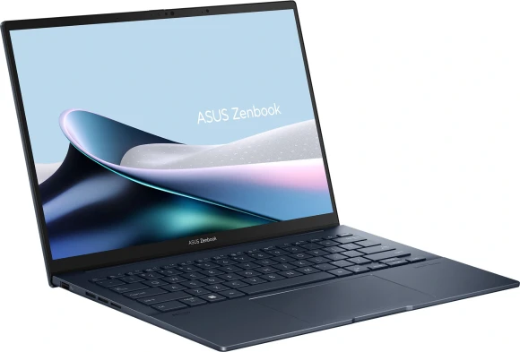 Ноутбук Asus Zenbook 14 UX3405CA-ST1336 Core Ultra 7 255H 16Gb SSD1Tb Intel Arc 140T 14" OLED 3K (2880x1800) без ОС blue WiFi BT Cam Bag (90NB14W1-M01Z50)
