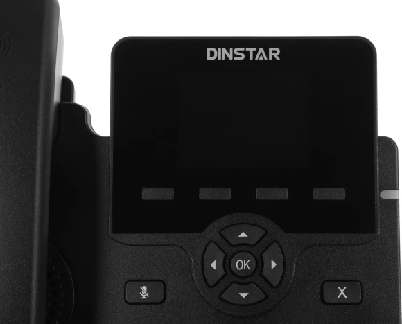 Телефон IP Dinstar C62UP черный
