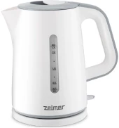 Чайник электрический Zelmer ZCK7620S 1.7л. 2000Вт белый корпус: пластик (71504568P) Чайник электрический Zelmer ZCK7620S 1.7л. 2000Вт белый корпус: пластик (71504568P)