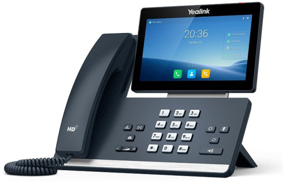 Телефон IP Yealink SIP-T58W черный