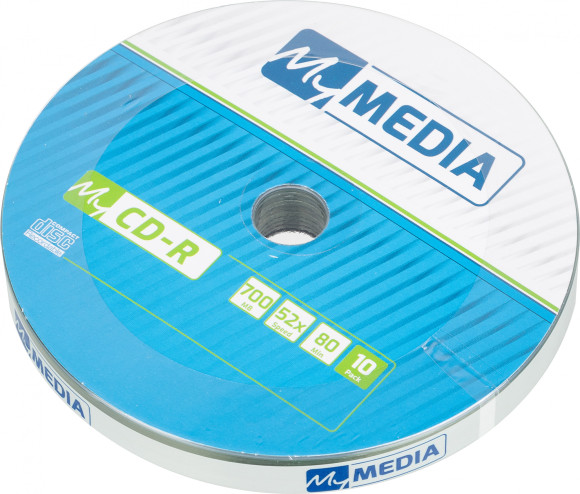 Диск CD-R MyMedia 700Mb 52x Pack wrap (10шт) (69204) Диск CD-R MyMedia 700Mb 52x Pack wrap (10шт) (69204)
