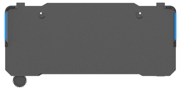 Стол для компьютера Cactus CS-EDL-GBK RGB электропривод столешница МДФ черный каркас черный 140x72x60см (CS-EDL-GBK)