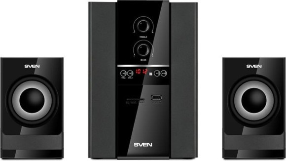 Колонки Sven MS-1821 2.1 черный 40Вт BT Колонки Sven MS-1821 2.1 черный 40Вт BT