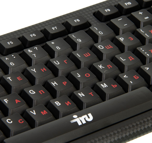 Клавиатура + мышь Оклик 621M IRU клав:черный мышь:черный USB (475653)