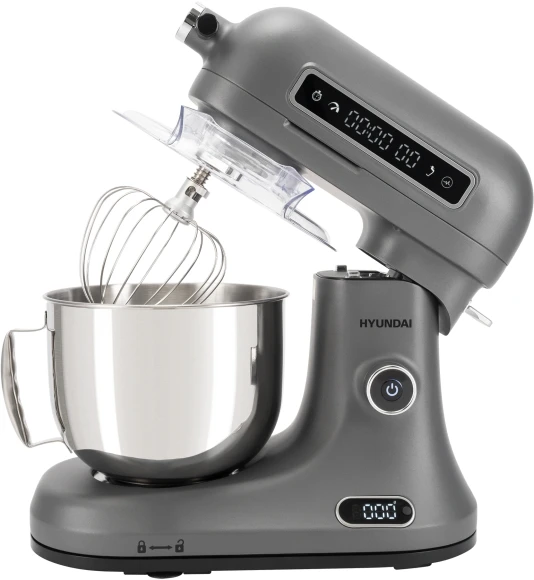 Миксер планетарный Hyundai Select HYM-S8551 1600Вт серебристый Миксер планетарный Hyundai Select HYM-S8551 1600Вт серебристый
