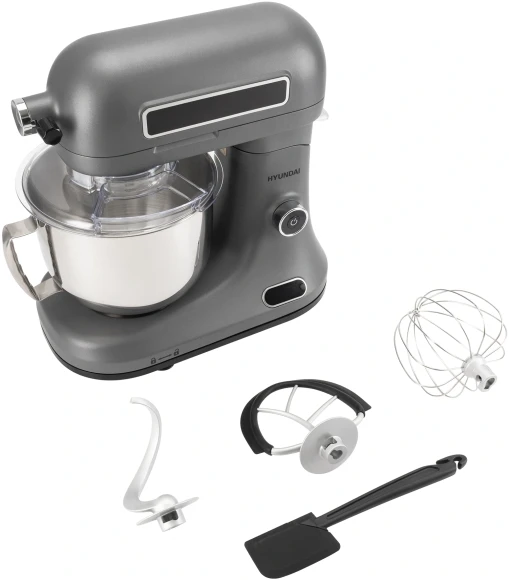 Миксер планетарный Hyundai Select HYM-S8551 1600Вт серебристый Миксер планетарный Hyundai Select HYM-S8551 1600Вт серебристый
