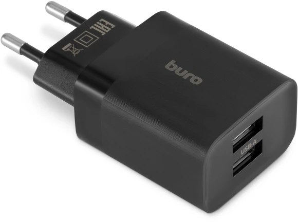 Сетевое зар./устр. Buro BUWE1 10.5W 2.1A 2xUSB универсальное черный (BUWE10S200BK) Сетевое зар./устр. Buro BUWE1 10.5W 2.1A 2xUSB универсальное черный (BUWE10S200BK)