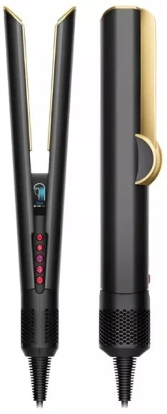 Выпрямитель Dyson AirStrait HT01 1600Вт черный/золотистый макс.темп.:140С (534040-01) Выпрямитель Dyson AirStrait HT01 1600Вт черный/золотистый макс.темп.:140С (534040-01)