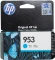 Картридж струйный HP 953 F6U12AE голубой (700стр.) для HP OJP 8710/8715/8720/8730/8210/8725