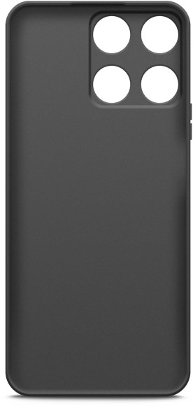 Чехол (клип-кейс) BoraSCO для Honor X6a Silicone Case черный (72478)