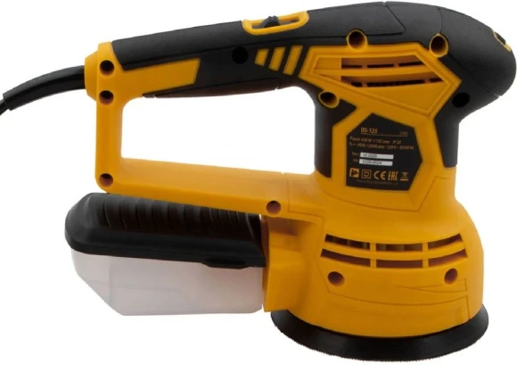 Эксцентриковая шлифмашина Denzel OS-125 450Вт D125мм (27601) Эксцентриковая шлифмашина Denzel OS-125 450Вт D125мм (27601)