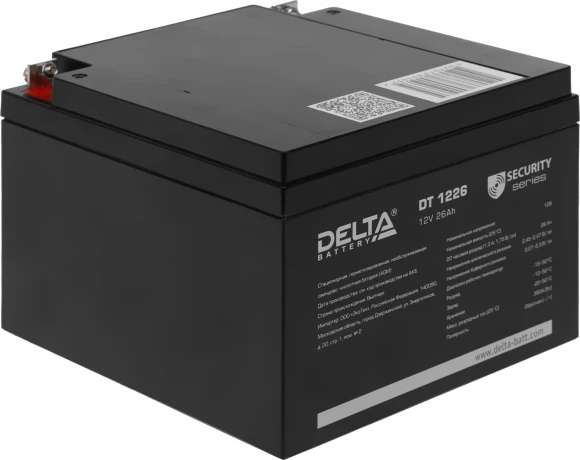 Батарея для ИБП Delta DT 1226 12В 26Ач Батарея для ИБП Delta DT 1226 12В 26Ач